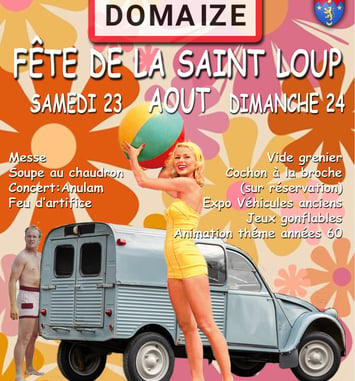 Fête de la Saint-Loup 2025 affiche