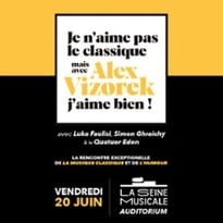 Je n'aime pas le Classique mais avec Alex Vizorek, j'aime bien ! (Tournée)