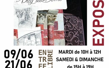 Art roman du Puy-de-Dôme et sculptures de Michel Ribaltchenko