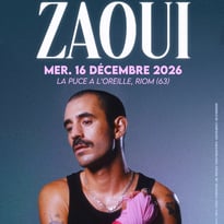 Zaoui + première partie à La Puce a l'Oreille