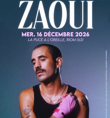Zaoui + première partie à La Puce a l'Oreille