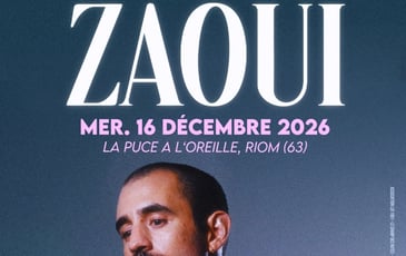 Zaoui + première partie à La Puce a l'Oreille