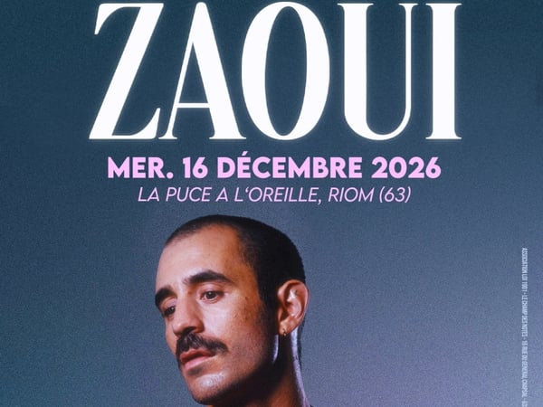 Zaoui + première partie à La Puce a l'Oreille