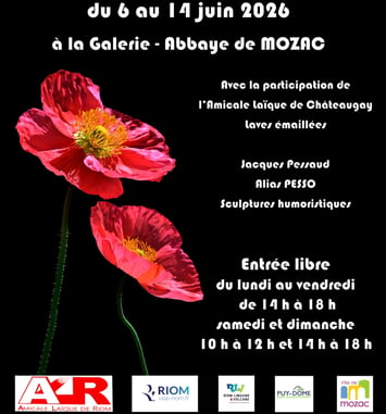 5ᵉ exposition de l'Atelier Photo Riomois — Galerie de l'Abbaye (Mozac)