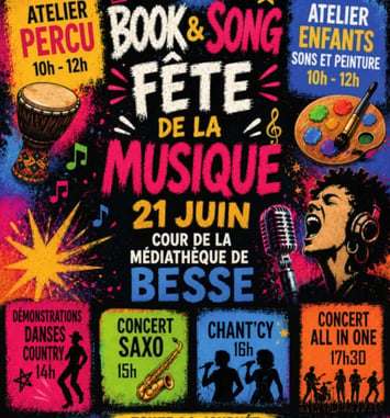 Book & song, concert d'All in One