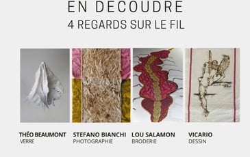 Exposition "En découdre - 4 regards sur le fil"