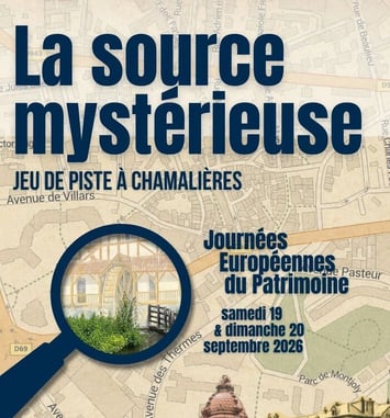 La source mystérieuse, un jeu de piste patrimoniale à découvrir sur tout le week-end