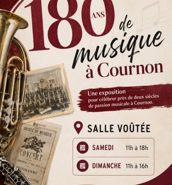 180 ans de musique à Cournon-d'Auvergne