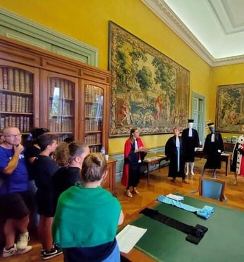 Visite de la Cour d'appel