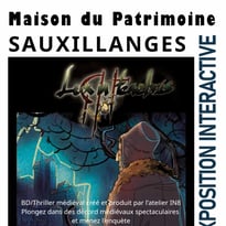 Exposition interactive en réalité augmentée — thriller/BD médiéval