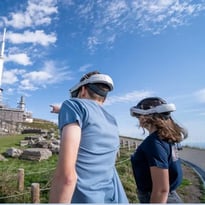 Visite du temple de Mercure et séance de réalité virtuelle