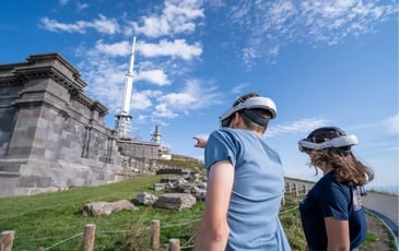 Visite du temple de Mercure et séance de réalité virtuelle