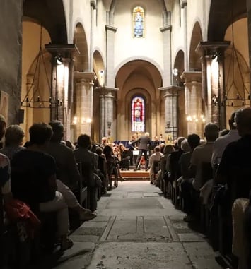 Concert de l'Orchestre National d'Auvergne dans l'église Notre-Dame de Chamalières