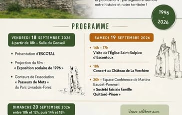Anniversaire de l'association ESCOTAL