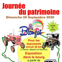Exposition de véhicules anciens (voitures- motos- tracteurs)