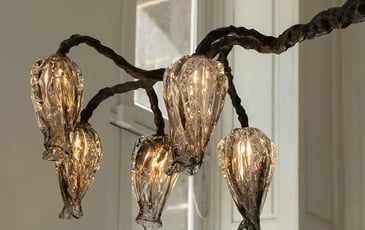 Lumière sculptée de l'artiste Émilie Lemardeley