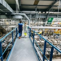 Visite guidée de l'usine d'embouteillage Volvic