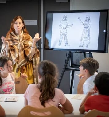 Atelier en famille « Du mouton au tissu, à la découverte des textiles gaulois »