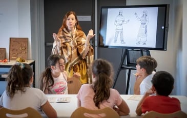 Atelier en famille « Du mouton au tissu, à la découverte des textiles gaulois »