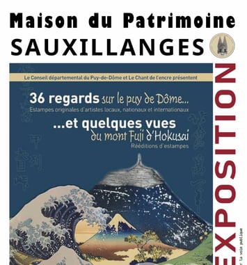 36 regards sur le Puy de Dôme et quelques vues du Mont Fuji d'Hokusai