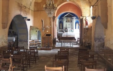 Visite de chantier : L'église de Chassagne - La restauration d'un Monument historique