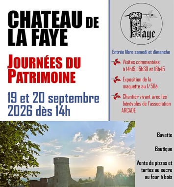 Château de la Faye : Patrimoine d'Olmet