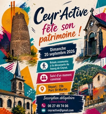 Visite guidée du bourg de Ceyrat