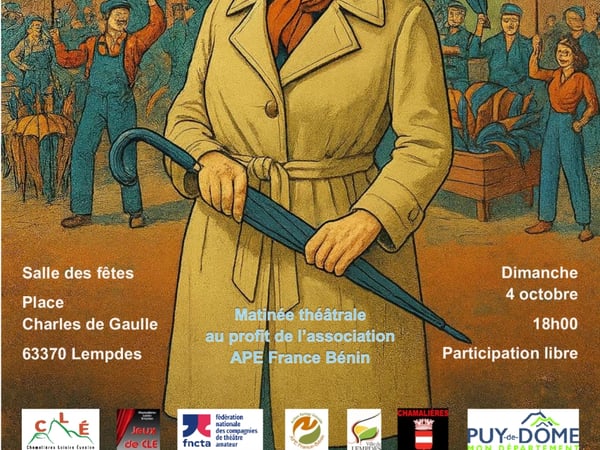 Théâtre "Potiche" à Lempdes