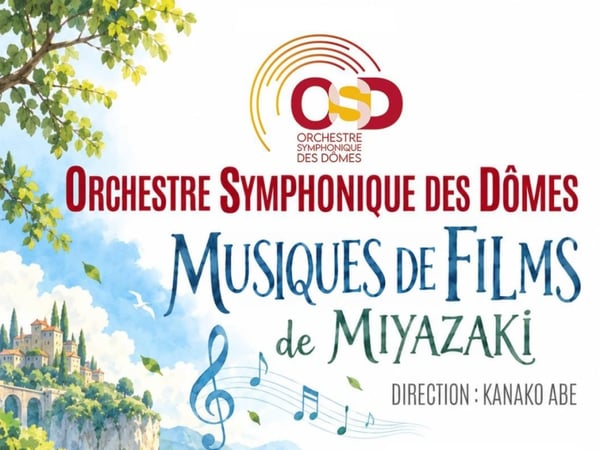 Concert de musiques de films de Miyazaki