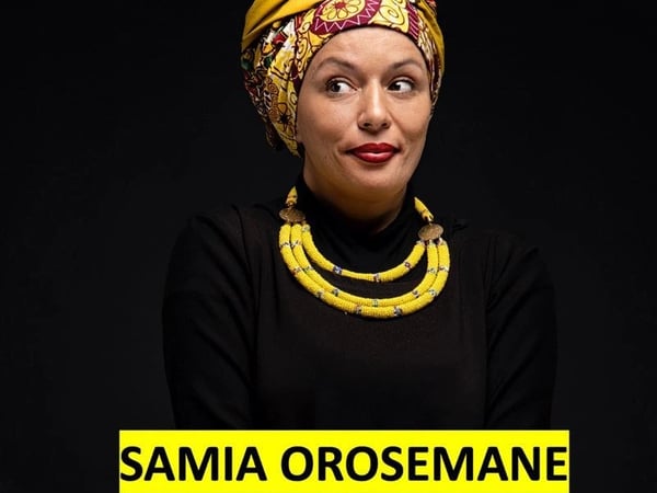 Samia Orosemane dans Je suis une bouffonne