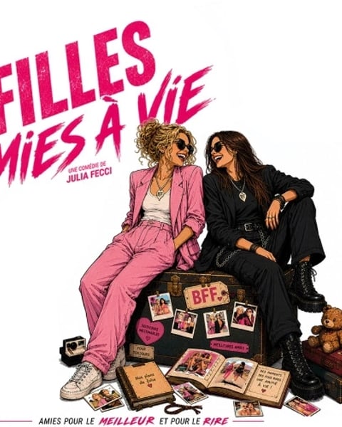 2 Filles Amies à Vie