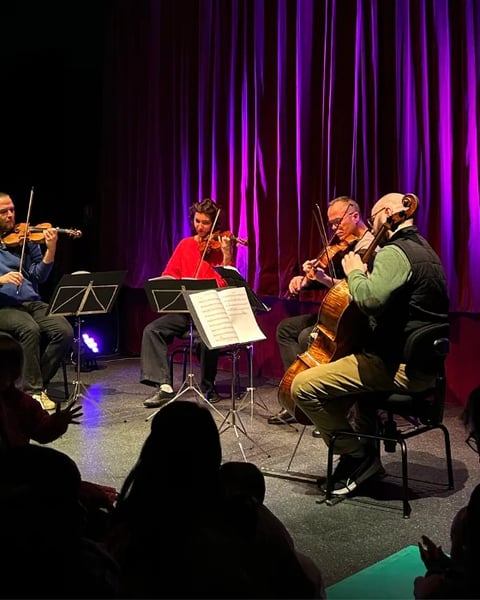 Le Baby Concert avec le Quatuor de l'Orchestre National d'Auvergne